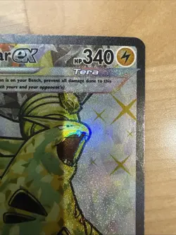 Pokemon TCG Obsidian Flames Tyranitar EX Full Art Ultra Rare Holo Card 211/197 - Image 3