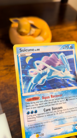 Pokemon TCG Suicune Card Lot; 19/132 Cracked Ice Holo & Promo 53 Vintage 2002 - Image 2