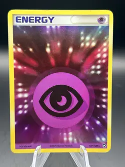 2006 Pokemon PSYCHIC ENERGY Ex Power Keepers Set REVERSE HOLO Foil Card 108/108 - Image 1