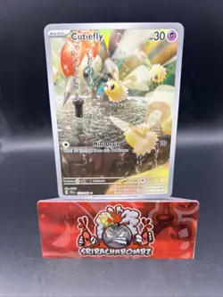 Cutiefly - 172/162 - Temporal Forces - Illustration Rare Pokemon TCG Card NM - Image 1