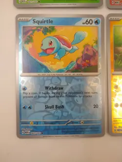 Pokemon 151 Reverse Holos - Bulbasaur Charmander Squirtle Pikachu - Exact Cards! - Image 4