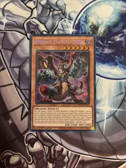 (SRH) BYSTIAL MAGNAMHUT 1ST EDITION PRISMATIC SECRET RARE MP23-EN157 YUGIOH VLP - Image 1