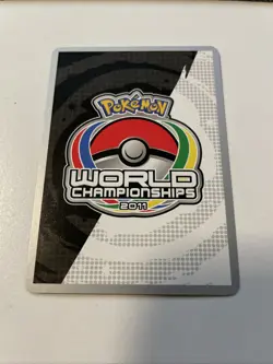 Pokemon TCG Rayquaza & Deoxys Legend Bottom Undaunted World Championship Card LP - Image 3
