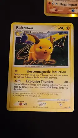 Pokemon Vintage Lot Of 5 Cards All Holographics LP - Image 3