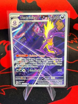 Toxtricity 103/094 Phantasmal Flames Full Art Illustration Rare Pokemon TCG Card - Image 1