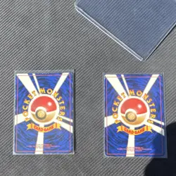 Nintendo Pokemon TCG Blastoise Holo Japanese Vintage 1996 Lot of 2 Cards - Image 2