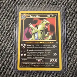 Pokemon Tyranitar Neo Discovery 31/75 Unlimited Edition Regular Card - Image 1