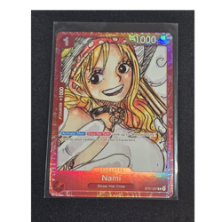 One Piece Nami ST01-007 Film Red Premium Card Collection Promo Foil NM - Image 1