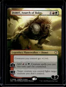 2024 Magic MTG Bloomburrow Domri Anarch of Bolas Commander Decks #98 - Image 1