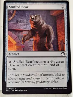 Stuffed Bear - Innistrad: Midnight Hunt - Magic the Gathering MTG Nice! - Image 1