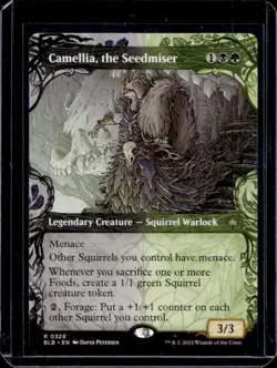 2024 Magic MTG Bloomburrow Camellia Seedmiser Foil #328 - Image 1
