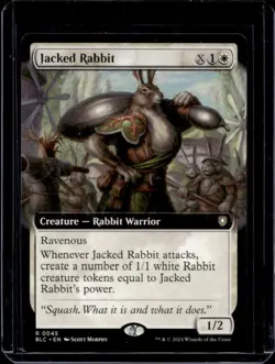 2024 Magic MTG Bloomburrow Jacked Rabbit Commander Decks #45 - Image 1