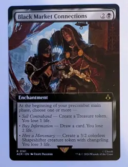 Black Market Connections (Extended Art) ACR #161 Regular LP - Image 1