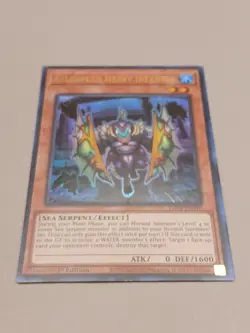 Yugioh! Atlantean Heavy Infantry - RA04-EN010 - Ultra Rare - 1st Edition Near - Image 1