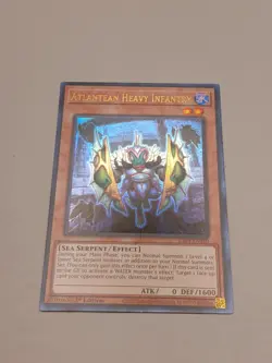 Yugioh! Atlantean Heavy Infantry - RA04-EN010 - Ultra Rare - 1st Edition Near - Image 2
