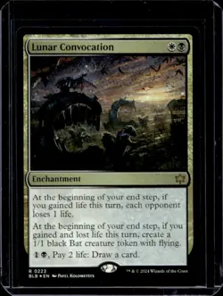 2024 Magic MTG Bloomburrow Lunar Convocation Foil #223 - Image 1