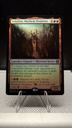 Solphim, Mayhem Dominus Phyrexia: All Will Be One Foil - Image 1