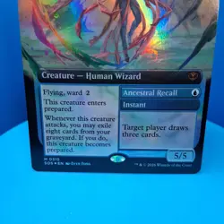 Emeritus of Ideation (Extended Art) Secrets of Strixhaven Foil - Image 2