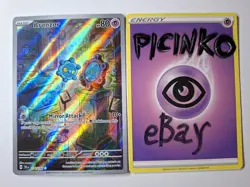 Pokemon - Bronzor - 170/162 - Temporal Forces - Illustration Rare - NM - Image 1