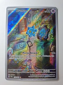 Pokemon - Bronzor - 170/162 - Temporal Forces - Illustration Rare - NM - Image 2