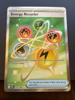 Energy Recycler 108 Pokemon 2026 Perfect Order Full Art Ultra Rare Card - Image 1