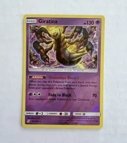 Pokemon Giratina 86/236 Reverse Holo Sm-Unified Minds Basic Holo Rare 130 HP - Image 1