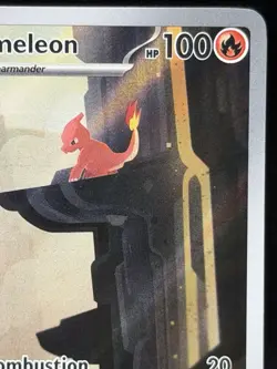 Charmeleon Illustration Rare Pokemon Scarlet & Violet 151 Holo 169/165 - Image 4