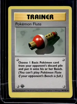 1999 Pokemon 1st Edition Pokemon Flute #86/102 - Image 1