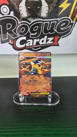 Pokemon Mega Charizard Y ex 030 Mega Evolution Holo Black Star Promo Near Mint - Image 1