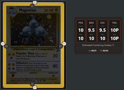 NM Magneton 9/130 Holo Rare Base Set 2 Pokemon Card - Image 3