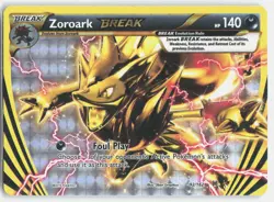 Zoroark BREAK 92/162 BREAK Rare BREAKthrough Pokemon Lightly Played - Image 1