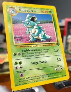 LP💥 Nidoqueen | Pokemon TCG 1999 | (Jungle Set) Non Holo Rare Vintage 23/64 - Image 2