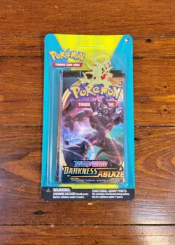 Pokemon DARKNESS ABLAZE & SUN MOON Blister Pack + PIN FACTORY SEALED TCG And 10 - Image 1