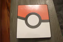Pokemon Ultra Pro POKEBALL 3-RING D-RING BINDER w/ 20 Pages - Image 1