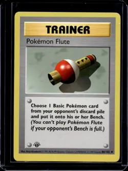 1999 Pokemon 1st Edition Pokemon Flute #86/102 - Image 1