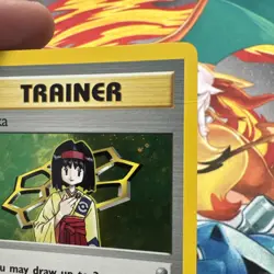 Pokemon TCG Erika Trainer Gym Heroes Holographic Rare 16/132 - Image 5