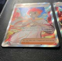 Pokemon TCG Stellar Crown Crispin 164/142 Holo x3 - Image 3