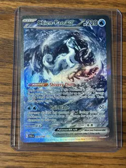 Pokemon Chien-Pao ex 261/193 Paldea Evolved Holo HP 220 English - Image 1