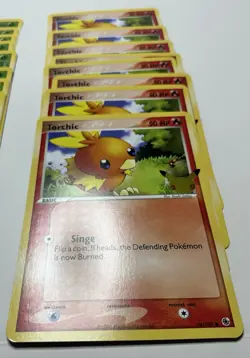 Pokemon TCG 25th Anniversary Jumbo Mudkip Treecko Torchic Lot - Image 2