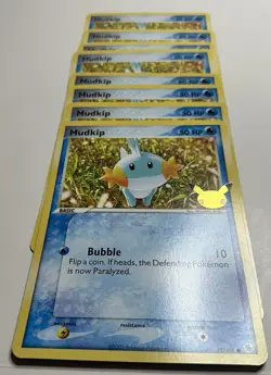 Pokemon TCG 25th Anniversary Jumbo Mudkip Treecko Torchic Lot - Image 4