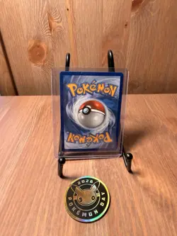 Pokemon: 30th Celebration Pokemon Day Pikachu Cosmo Holo Promo and Coin TCG - Image 2