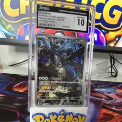 Pokemon TCG N's Zekrom Mega Dream ex 210/193 Art Rare Holo Japanese 2025 CGC 10 - Image 1