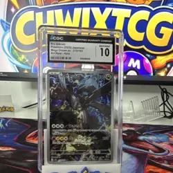 Pokemon TCG N's Zekrom Mega Dream ex 210/193 Art Rare Holo Japanese 2025 CGC 10 - Image 3