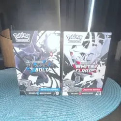 Pokemon TCG Scarlet & Violet Black Bolt & White Flare Booster Bundle 2 Boxes - Image 1