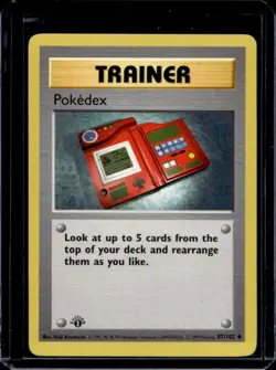 1999 Pokemon 1st Edition Pokedex #87/102 - Image 1