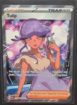 Tulip Full Art 244/182 Paradox Rift Ultra Rare Pokemon 2023 - Image 1