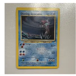 Pokemon TCG Shining Gyarados Holo Secret Rare 65/64 Neo Revelation 100 HP - Image 1