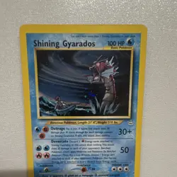 Pokemon TCG Shining Gyarados Holo Secret Rare 65/64 Neo Revelation 100 HP - Image 2