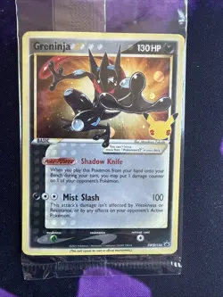 SEALED Greninja Gold Star SWSH144 Pokemon Celebrations - Image 1
