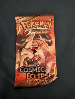 Pokemon TCG Sun & Moon Cosmic Eclipse Booster Pack - Image 1